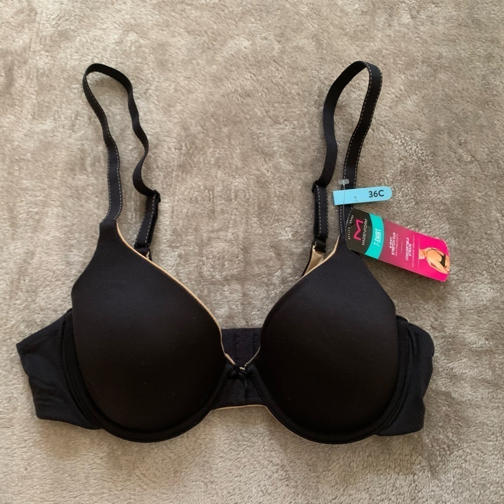 Maidenform Women’s 36C T-Shirt Reversible Bra